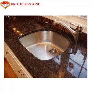 Best Brown Granite Stone Table Beautiful Tan , Brown Granite Countertops wholesale
