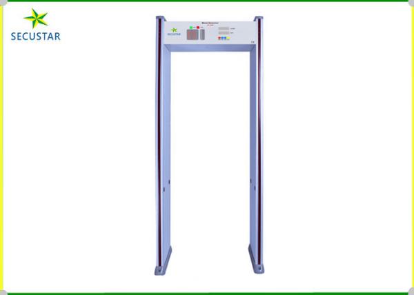 Cheap 18 Zone Metal Walk Through Gate , Security Gate Scanner For Public Security Checking for sale