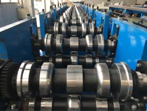 Best Pre - cutting and Punching Guard Rail Roll Forming Machine 2 wave profile with servo feeding wholesale
