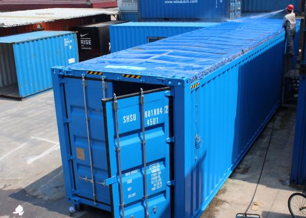 Cheap Open Top 40ft Prefab Storage Container House for sale