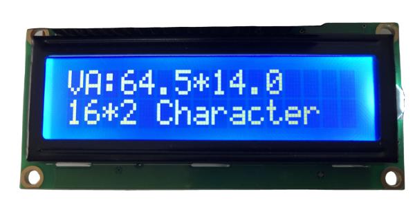 Cheap 16 Characters X 2 Lines Character LCD Display Module STN Blue Negative With White Backlight for sale