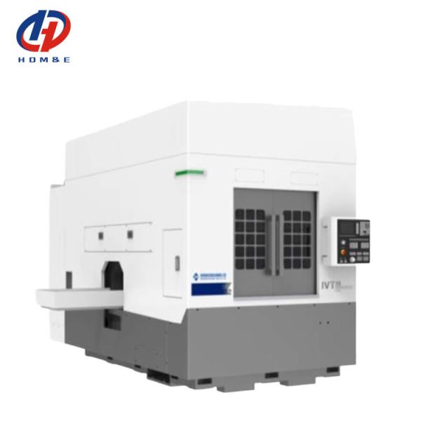 Cheap Inverted Vertical Lathe IVT45 Spindle Gripping Automatic Loading And Unloading Vertical CNC Lathe for sale
