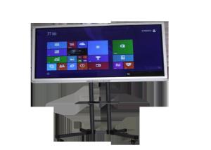 Best Portable LCD Digital Signage Display 65 Inch Built In I5 Cpu Computer With Wheels wholesale