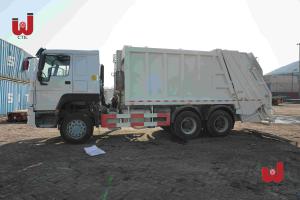 China Euro 4 Compactor Garbage Truck 18m3 Garbage Dump Truck on sale