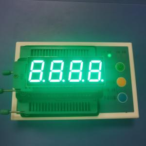 Best Pure Green 0.56inch 4 Digit 7 Segment LED Display Common Cathode For Instrument Panels wholesale
