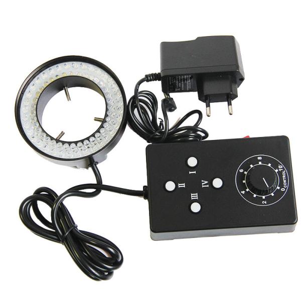 Cheap microscope ring light illuminator light source 4 zone 4 segment lightness for sale