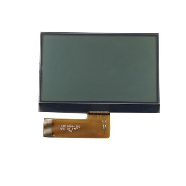 Cheap FSTN COG with connector ST7567  12864 mono lcd display for sale