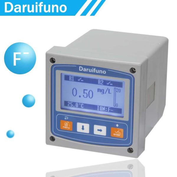 Cheap Drinking Water Water Quality Transmitter RS485 Online Fluoride Analyzer for sale