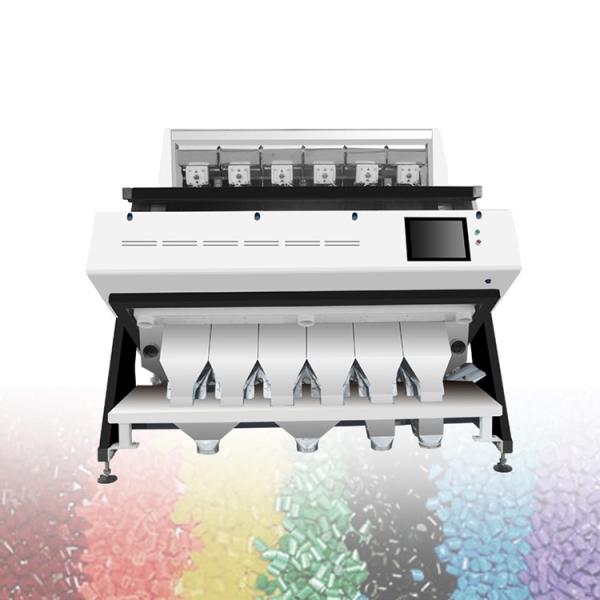 Cheap One Key Automatic Plastic Colour Sorting Machine , CCD Optical Color Sorter for sale