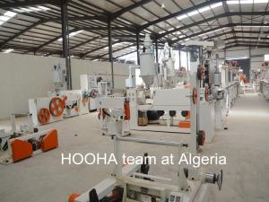 Fiber Optic Cable Manufacturing Machine , Wire Making Machine Low Noise