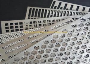 China Powder Coating 14mm Etched Perforated Screen Sheet on sale