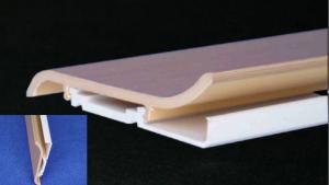 China Durable PVC Trim Board Wall Skirting , Pvc Foam Board Sheet For Home Decoration on sale