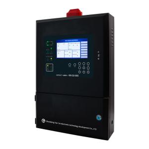 China Wall Mounted Gas Alarm Control Panel IP30 YA-K210 With LED Display on sale