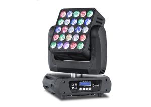 China LED Matrix Light 5X5 Moving Head 25pcs 12W RGBW 4-in-1 Professional stage 25pcs*12W Matrix Light RGBW 4IN 1 leds stage on sale