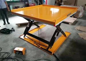 Best Scissor Structure Man Lift Work Platform With Electric Drive System wholesale