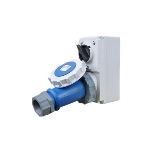 Cheap IEC Standard Interlocked Socket Switch Plug Single Phase 32A IP67 for sale