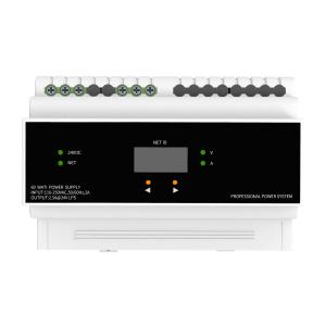14 AWG Smart Lighting Control Systems 60 Watt Power Supply Module With DC-NET Ports