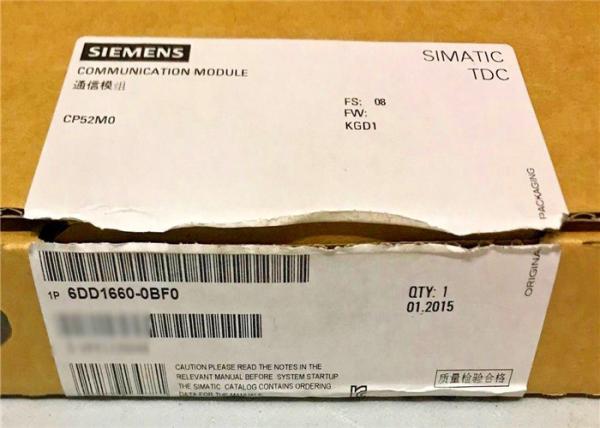 Cheap 6DD1660-0BF0 SIMATIC TDC CP52M0 Siemens Memory Module for sale
