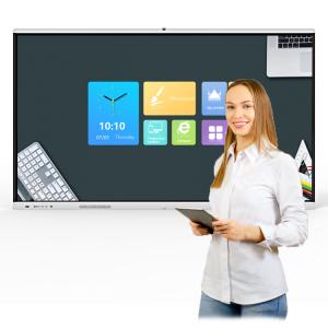Best Infrared Touch Screen Whiteboard , Smart Board Interactive Display 60hz Dual System wholesale