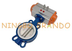 Best AT088D Pneumatic Air Actuated Operated Butterfly Valve DN100 wholesale