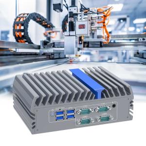 Intel J6412 Mini PC VGA HD Dual Display Dual Lan Fanless Pc For Industrial Automation