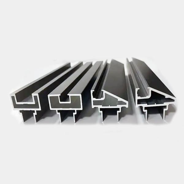 Cheap Custom 6063 Window Frame Profile Aluminium Window Channel Anodize Surface for sale