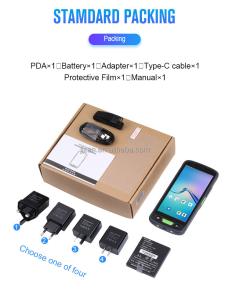 Best Mobile Terminal Custom Android Pda 4G LTE Wifi 1d 2d Barcode Scanner Pda wholesale
