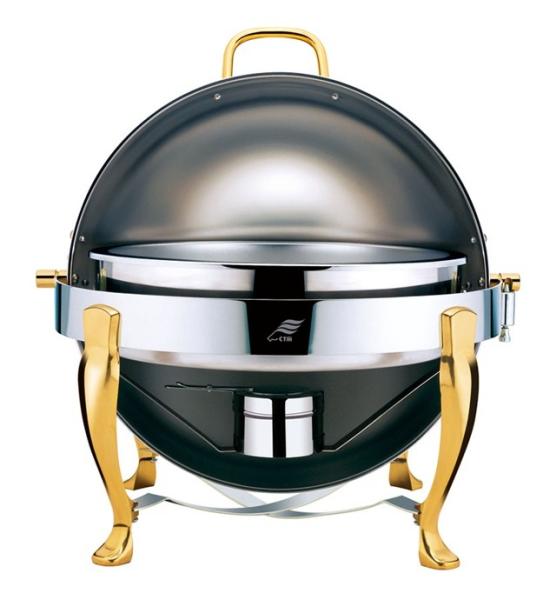 Cheap Round roll top chafing dish Rectangle soup station TMZ-1003 for sale