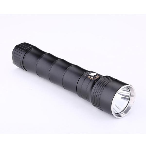 Cheap Commercial 460Lm Rechargeable LED Flashlight  With Knife  6 Modes Diving for sale