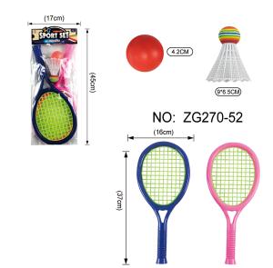 Badminton And Tennis Play Set Play Game Toy With Easy To Grip Colorful Rackets educational toys