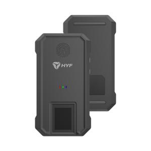 Best Customize Fingerprint Biometric Card Reader 65g Identify Bluetooth Optical Black wholesale
