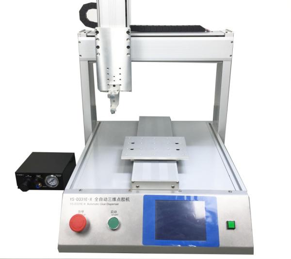Cheap 3 Axis Touch Panel Liquid Adhesive Glue Filling Dispensing Machine With English Language for sale