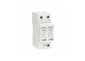 Best 10kA/20kA Class C Single Phase Power Surge Protection Device 2P AC Surge Protector SPD wholesale