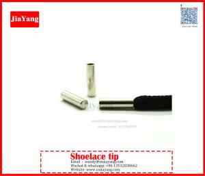 Jiayang Nickle tones flat cylinder aglets for strings