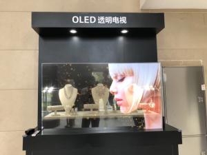 Lightweight Transparent OLED Display With High Tempered Glass Enclosure