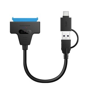 Best Adapter SATA III USB 2.0 3.0 3.1 To Serial ATA 22 Pin Converter Hard Disk W/ UASP wholesale
