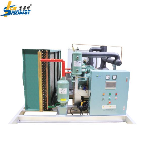 Cheap 10T Saltwater Flake Ice Machine Making With Air Cooled Condenser for sale