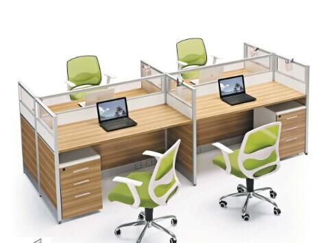 Cheap modern 4 seat office partition workstation,4 person office cubicle,#JO-7007 for sale