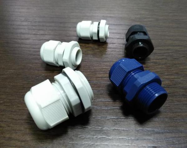 Cheap Colorful Outlet UL Nylon 6/6 Waterproof Cable Gland -40°C to 100°C  Working temperature for sale