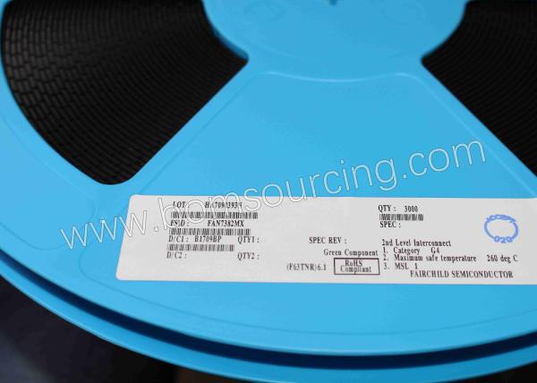 Cheap PMIC Half Bridge Gate Driver IC Electronic Components Non Inverting 8-SOP FAN7382MX for sale