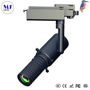 Shapeable LED Spot Track Light With 30W Framing Projector Gobo Projection Creative Shaper Framing Full Cut-Off Luminaire