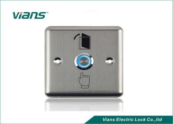 Cheap Access Control Night Luminous Door Exit Button Release Square for sale