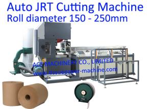 China Automatic Cut Length 500mm Toilet Roll Making Machine on sale