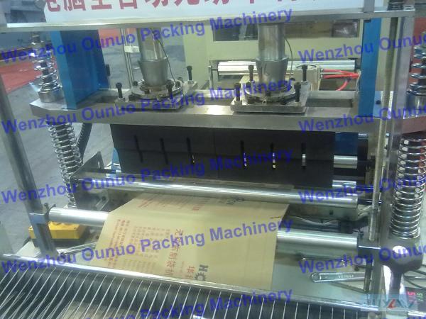 Cheap soft handle bag making machine for sale