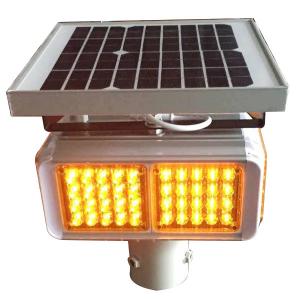 Steady Performance Waterproof 12V 4AH Solar Flasher Light , Solar Strobe Light