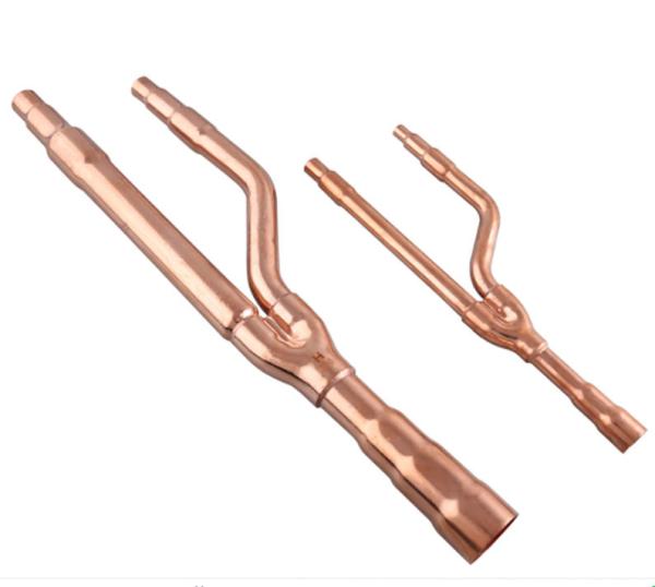 Cheap R407C Branch Pipe Heat Exchanger Components Durable For VRV for sale