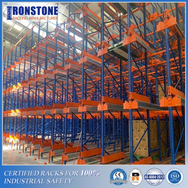 Cheap High Density Radio Shuttle Pallet Rack System for Improved Stock Management for sale