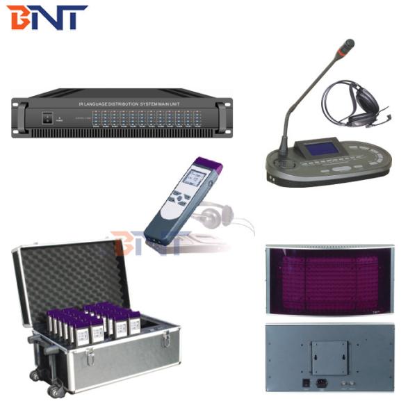 Cheap Infrared Simultaneous Interpreter System , Conference Translation Equipment for sale