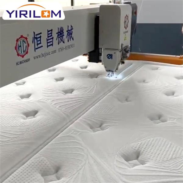 Cheap Foshan Medium Weight 240gsm Knitted Fabric Mattress Quilting Fabric for sale