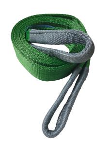 Adjustable Polyester Webbing Sling Single Layer Polyester Lifting Belt